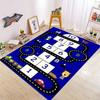 Niedlicher Cartoon Puzzle Teppich Flauschige Spielzimmer Dekoration Kinder Bettseite Schlafzimmer Teppich Spielmatte für Kinder Kawaii Raumdeko