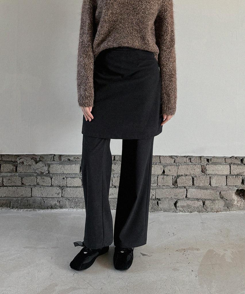 Teuwi The Reel Layered Skirt Wide Long Pants