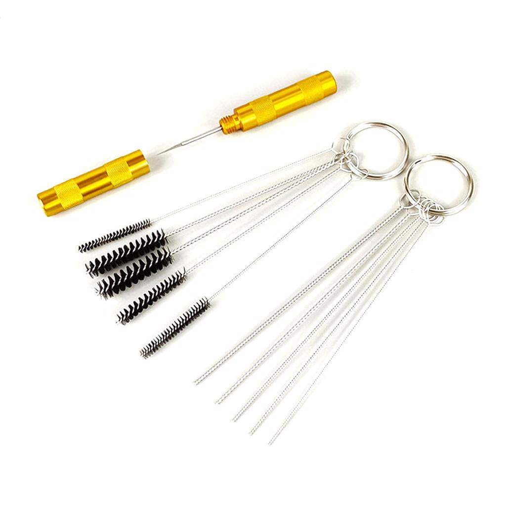 Airbrush Set for Model Painting Includes Painting Stand Base and 20 Pcs Alligator Clip Sticks for Hobbyists and Artists