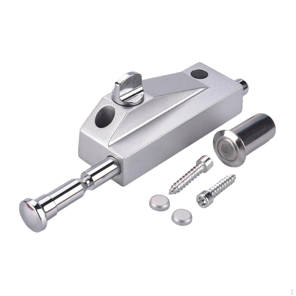 Rotating Door Lock Easy to Use Wear Resistant Home Office Floor Mortise