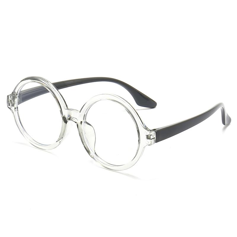 Anti-blue Lightweight Glasses Sweet Round Children Eyewear Adorable Luxurious Kid Eyeglasses Blue Rayweight Blocking Boy Girl Computer Eyeglas