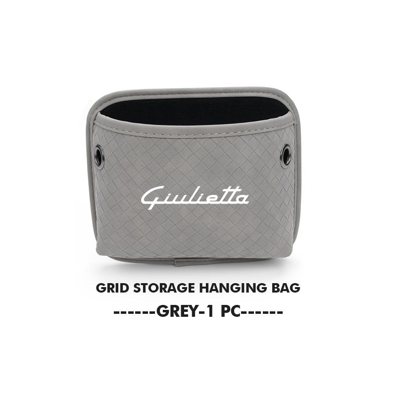 Car Door Hanging Bag Phone Storage Cup Holder Tidying Tool For Alfa Romeo Giulietta GT 159 147 156 Mito Brera Giulia Spider F1