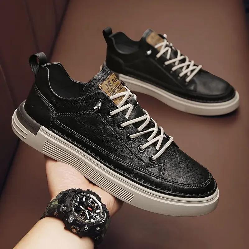Men's Shoes Casual Fashion Mens Sneakers 2024 Autumn New Brand Design Comfortable Soft Soled Men Running Shoes Tenis Masculino