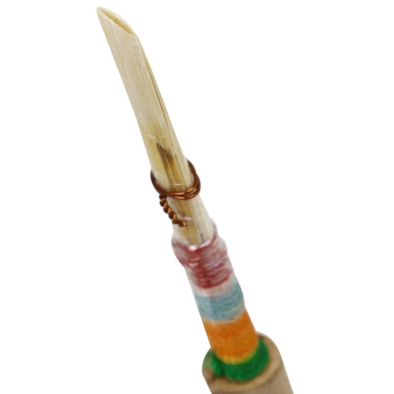 4 Pezzi Boccaglio Morbido Ancia Naturale Media Durezza Ancia per Oboe Morbida Fatta a Mano con Scatola Portaoggetti in Plastica Trasparente Facile da Usare