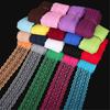 10m Embroidered Lace Trim Ribbon Band Clothes Handicraft DIY Sewing Decoration