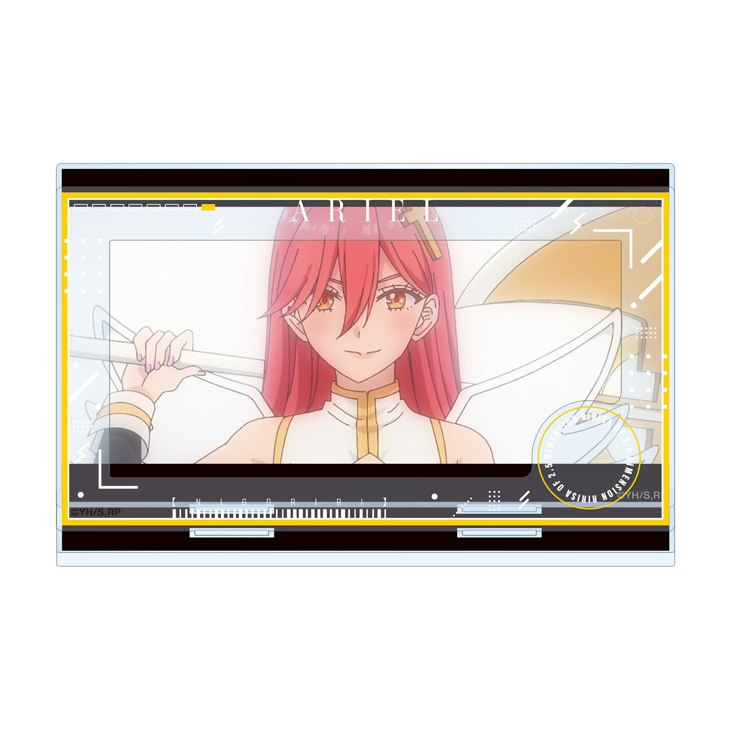 

TV anime Ariel Angel Airborne Corps Big Acrylic Stand with Scene Parts 2.5-Dimensional Temptation