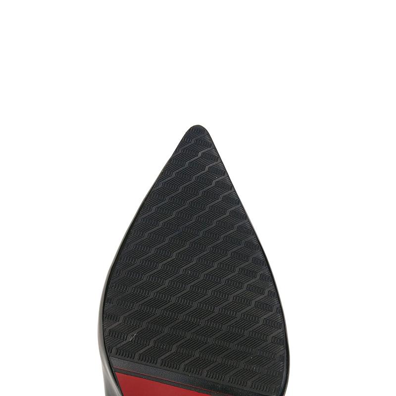 Fashion Aphixta Shoes Women Pointed Toe Pumps Sapato feminino 7.5cm High Square Heels Patent Leather Fashion Work Black Party Shoes