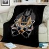 1PC Egyptian theme printed blanket, all season lightweight home office outdoor nap multifunctional blanket A4