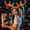 Christmas Game Toy Inflatable Santa Reindeer Antler Hat Ring Toss Kids Gift New Year Christmas Outdoor Inflated Toys
