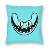 Rainbow Friends Cyan Square Pillowcase Polyester Linen Velvet Printed Decorative Throw Pillow Case Room Cushion Cover Wholesale