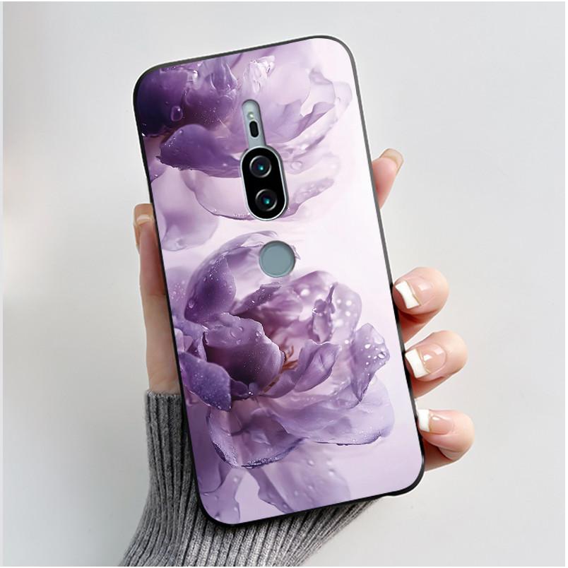For Sony Xperia XZ2 Premium SO-04K SOV38 XZ2Premium Case Luxury Cute Cool Boys Girls Black Soft Silicone Back Cover TPU Housing