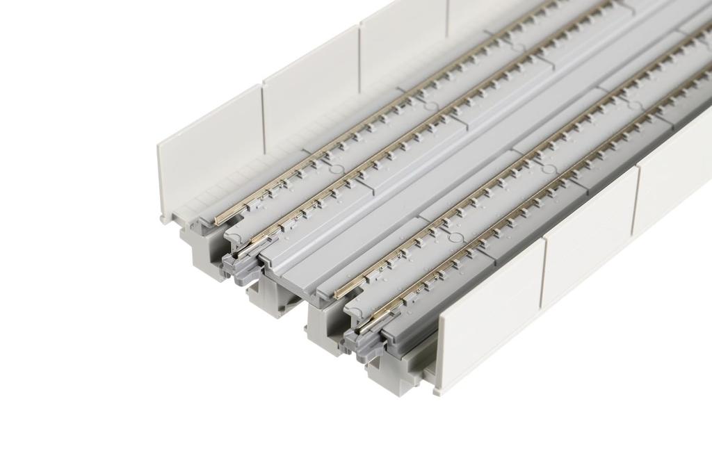 KATO N Gauge Double Track Elevated Straight Line 186mm 2 Pieces 20-411 Railway Model Supplies