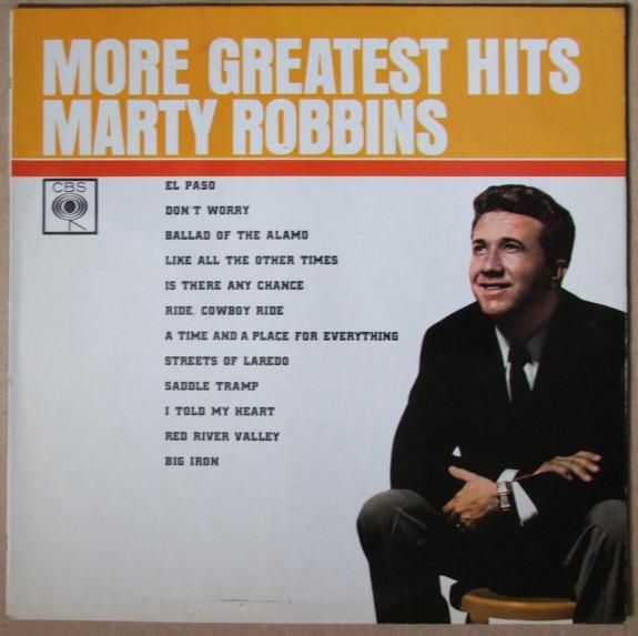 

LP Record MARTY ROBBINS - More Greatest Hits SBPG62075 CBS UK Folk Used
