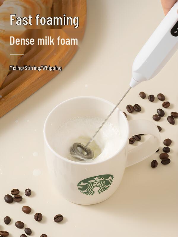 Zhaoran Electric Handheld Egg Beater and Milk Frother