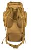 Backpack 65L Large Capacity with Rain Cover Multifunctional Outdoor Rucksack Debag Khaki [Cybotron]