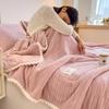Throw Blanket for Sofa Winter Blanket King Size Home Warm Plaid Comforter Bedspread Bedding Sheet