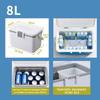 8L Cooler Box Portable Camping Refrigerator Incubator Large Capacity Car Ice Bucket Heat Preservation Camping BBQ Equipment