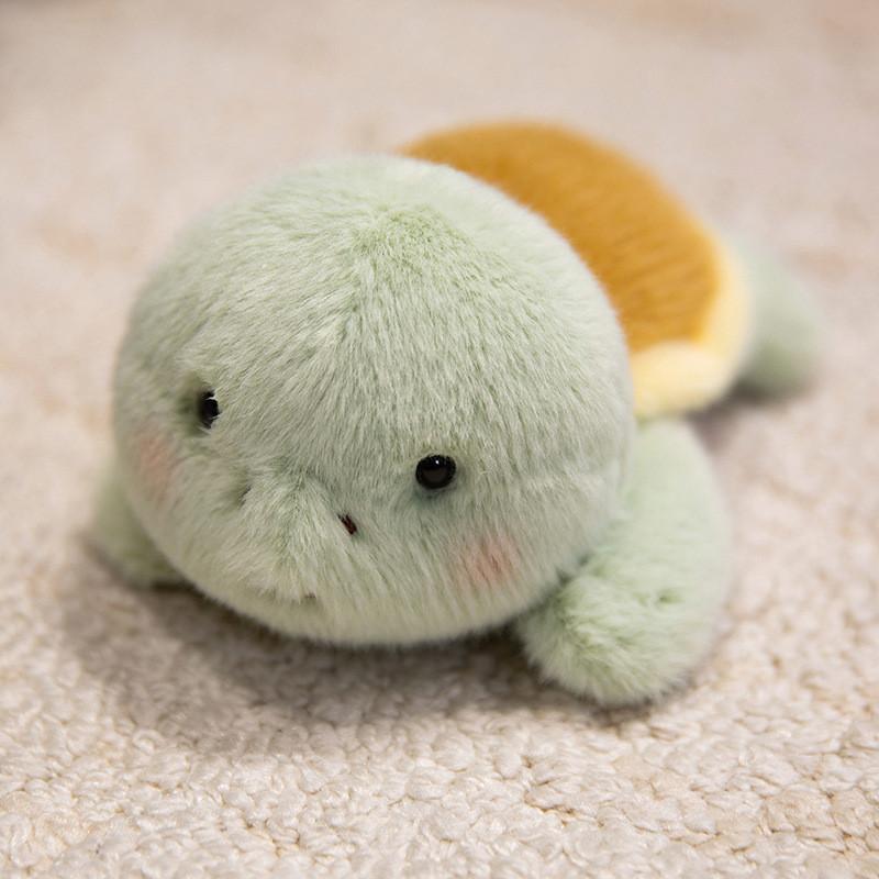 Cat Rabbit Cartoon Turtle Plush Fridge Magnets Toy Animal Doll Decoration Gift
