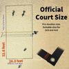 Completes Outdoor Volleyballs Courts Boundaries System Official Dimension Line Sand Anchors Included