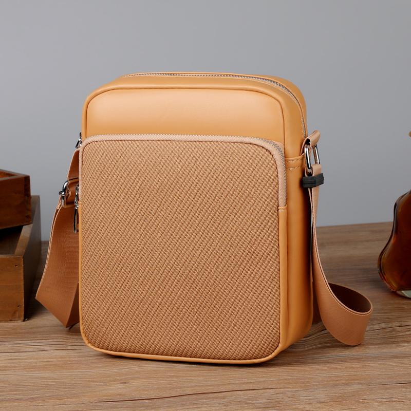 

Business Style Men s Shoulder Bags PU Leather Man s Crossbody Bags Messenger Bag Luxury Designer Men Handbag Shoulder Bag Bolsos 19cmX24cmX7cm
