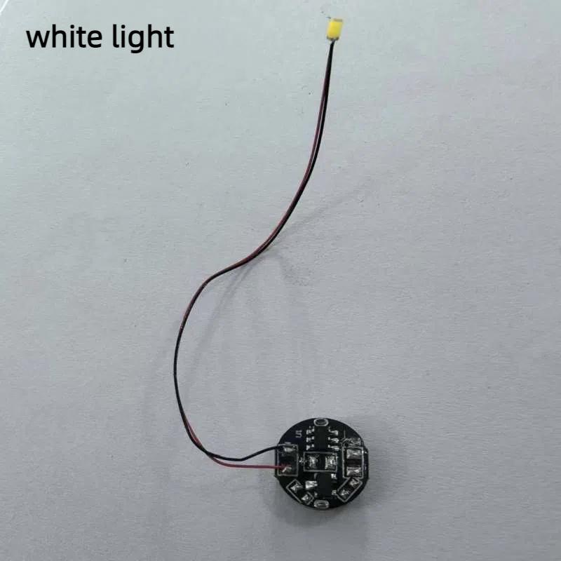 1 Piece Wired Led Magnetron Light Model With Battery Magnetic Control Lamp Diy Car Toys Lighting Making Diorama Materials Parts