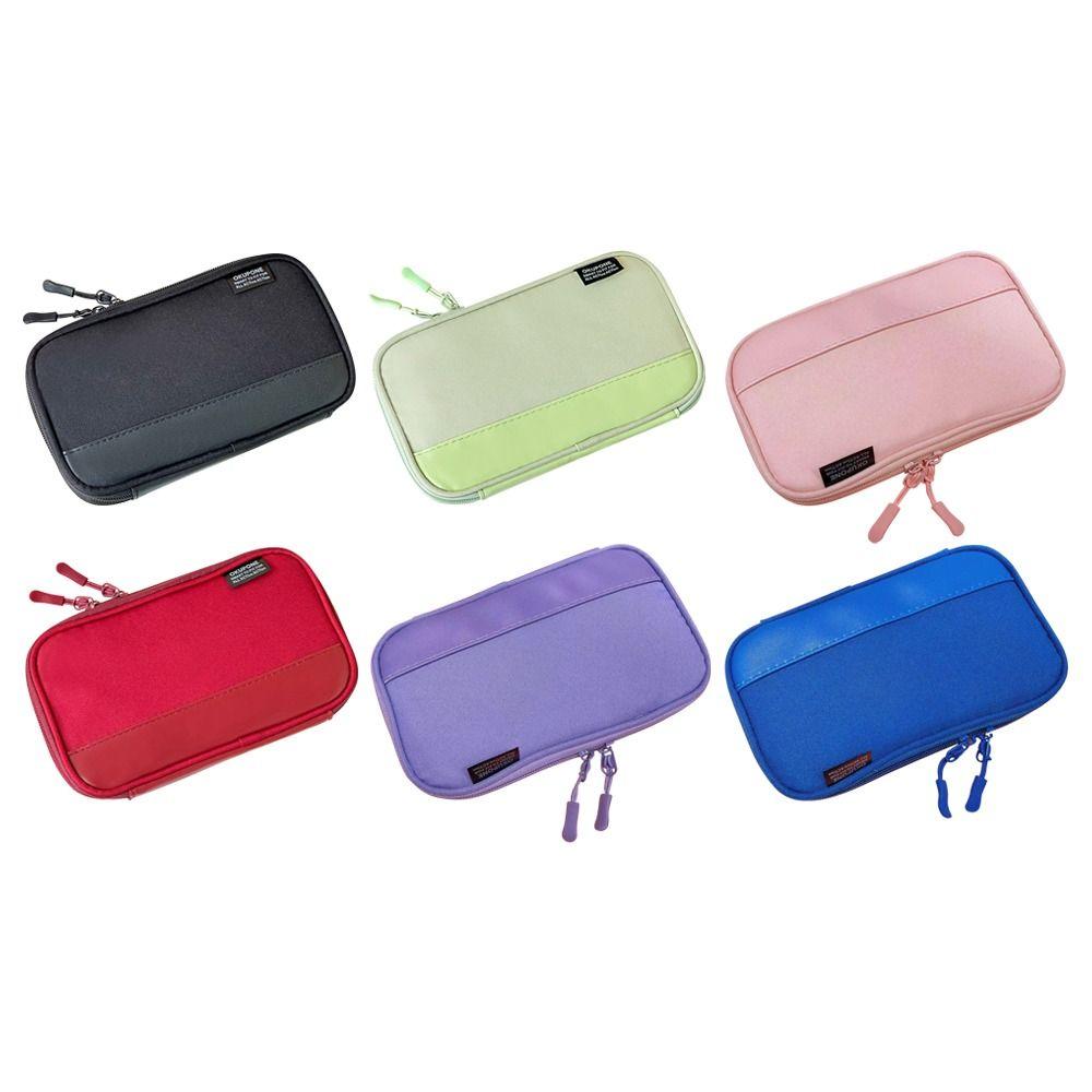 Ultra-thin Pencil Case Portable Stationery Pouch New Pen Bag Students Gift