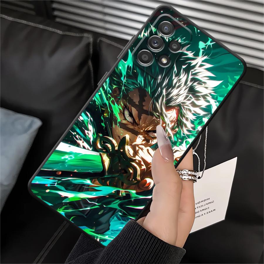 Demons Anime Slayer Case for Samsung Galaxy A01 A02 A06 A03 Note 20 Ultra 9 10 A04 A30 A40 A10 A20 A50 A70 A05 Soft Back Phone