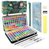 Artecho Watercolor Paint Set, 168 Colors, Paint Kit with Watercolor Pad, Brushes, and Pencils, Perfect for Beginners and Professionals