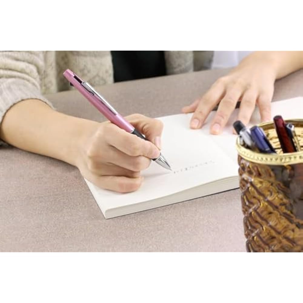 Mitsubishi Pencil 3-color Ballpoint Pen Jetstream 0.7 Silver Easy To Write On SXE380007.26