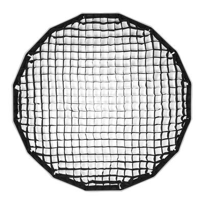 Rejilla de panal de Softbox de 120cm/47 pulgadas, rejilla de Softbox parabólica de fotografía profunda de 16 robos