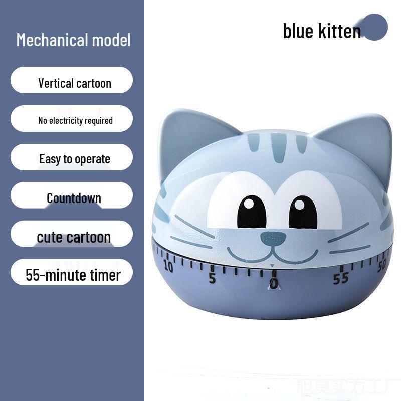 Dual-use Timer: Learning, Time Management & Kitchen Alarm Clock for Students & Children