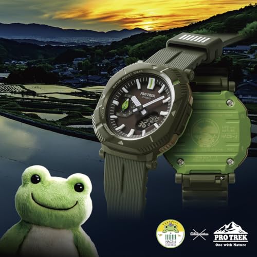 [Casio] Pro Trek Watch [Domestic Genuine Product] PRO TREK x Japan Nature Conservation Association x Pickled Frog Collaboration Model Hiker Line