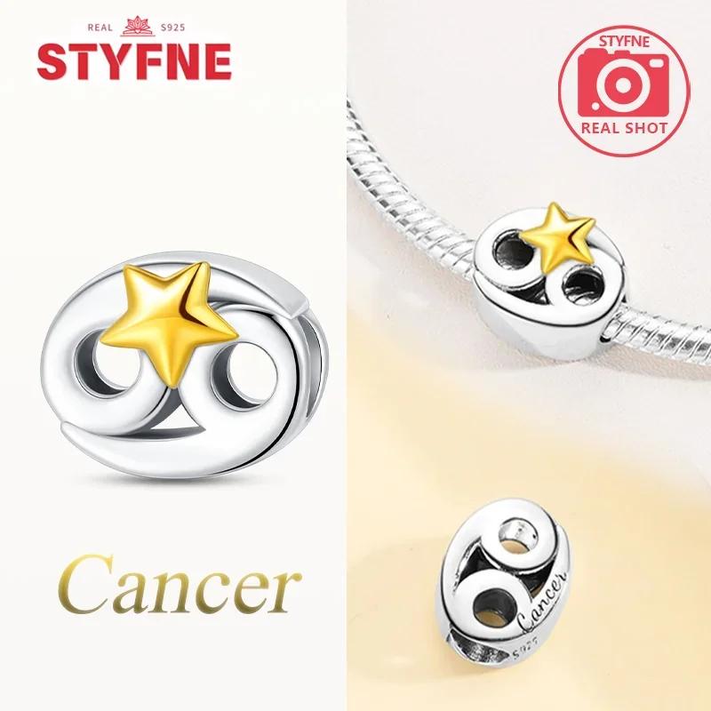 

Оригинальные Простые Символы Двенадцать Знаков Зодиака Звезда Телец Козерог Медная Бусина Подходящий Браслет Женский Сделай Сам Подарок на День Рождения Аксессуар