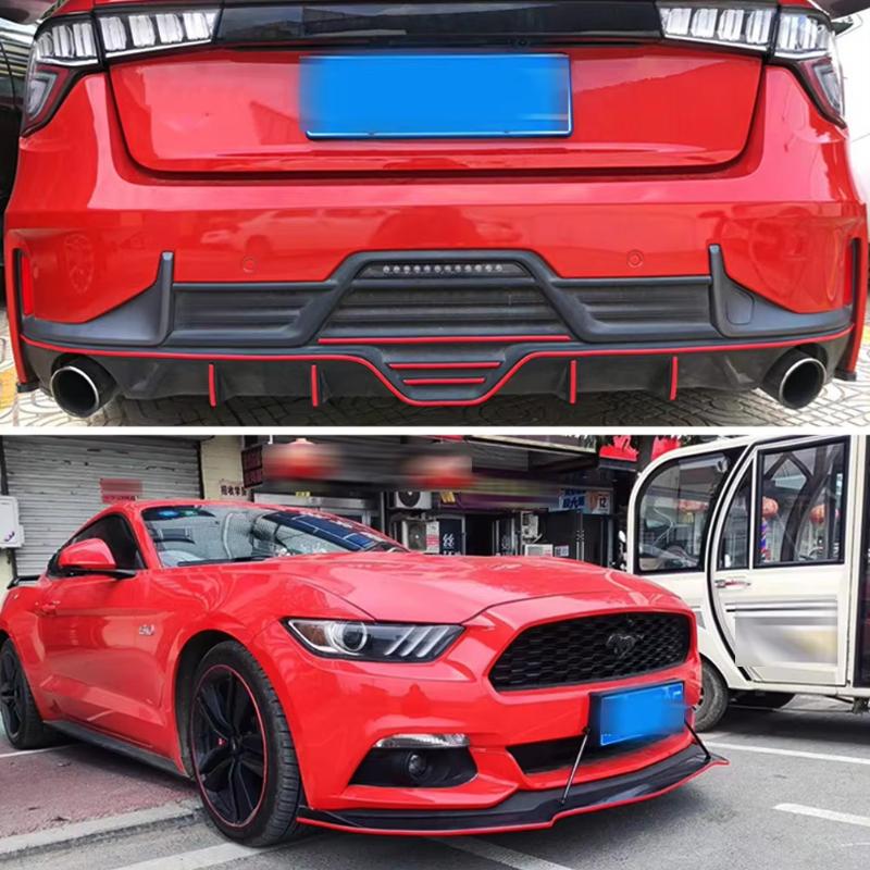 Striscia Decorativa Rossa per Paraurti Auto 3M/5M Striscia Protettiva per Portiere e Finestrini Auto Striscia Decorativa per Portiera Auto Striscia Anti-collisione per Carrozzeria Specchietti Interni 6
