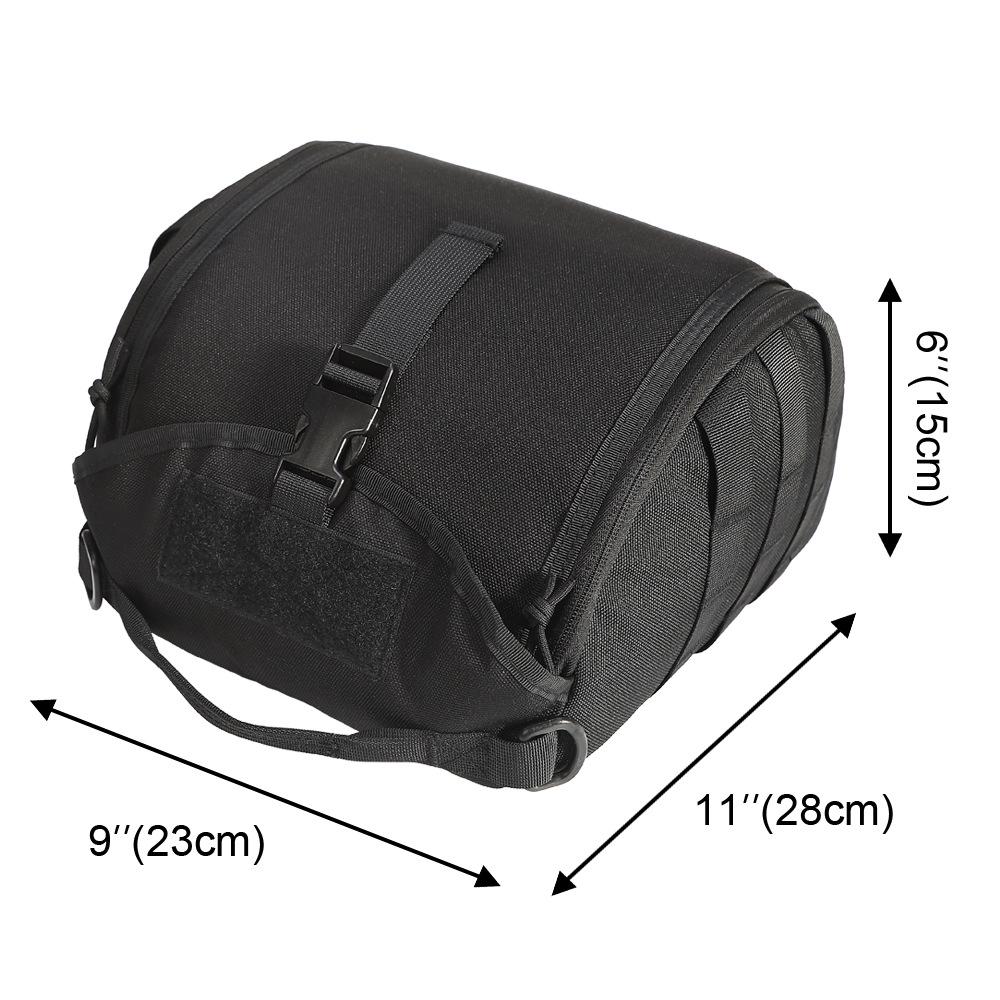 Tactical Outdoor Helmet & Gas Mask Pouch for FAST/Wendy Helmets