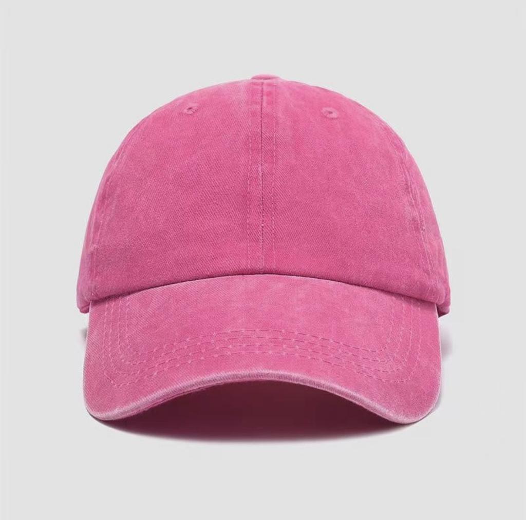 Water Washed Old Duckbill Cap, Spring and Summer Soft Top, Retro Curved Brim, Versatile Casual Outdoor Baseball Cap