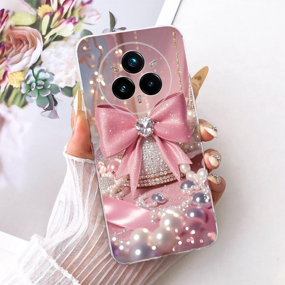 For Realme 14 Pro Plus Case RMX5051 New Stylish Flower Soft Silicone Protective Cover For Realme 14 Pro 5G RMX5056 14Pro+ Fundas