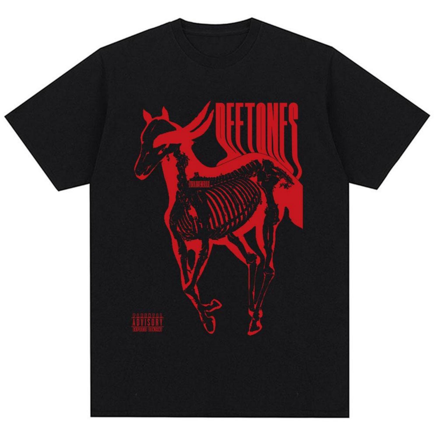 

Deftones White Pony Music Album Vintage T-shirt Hip Hop Vintage Fashion Gothic Male T Shirts Oversized Men Women Cotton T Shirt XXXXXL