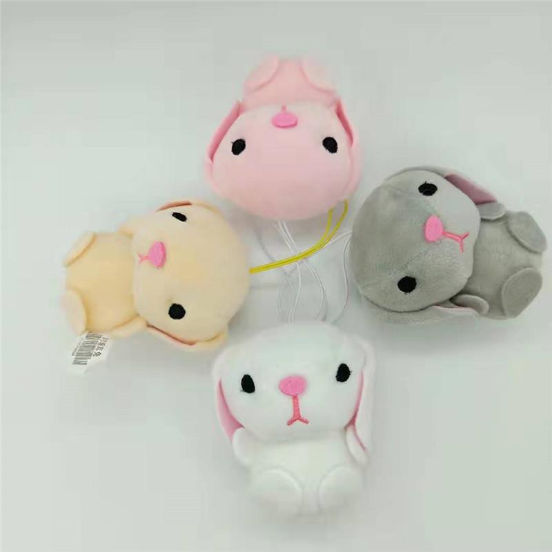 1PCS Drooping Ears Rabbit Plush Toys Small Pendant Cute Cartoon Bunny Stuffed Toy for Kids Activities