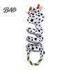 Active Play Dog Accessories Squeaky Toy with Pull Rope, Plush Tug of War Toy, Interactive Toys Spiral Animal for Small Medium Large Dogs Biting Teeth
