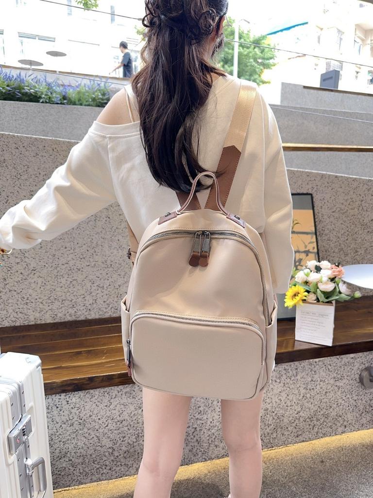 Backpack Small Premium Sense Commuter Bag Minimalist Wind Travel Backpack Mommy Bag All-match Female Backpack