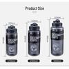 Large Capacity Outdoor Sports Water Bottle with Straw for Students