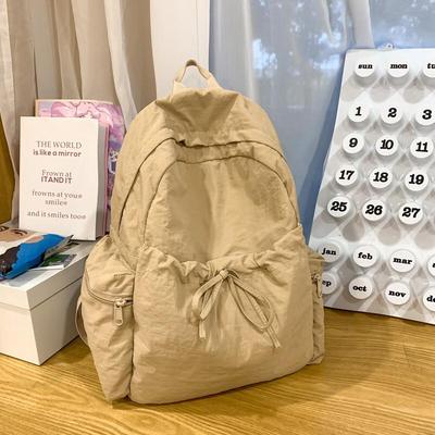Unisex Lightweight Nylon Student Backpack