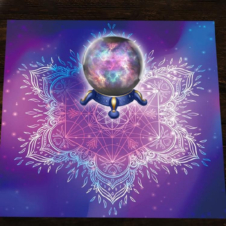 Metatron Tarotkarten Tischdecke Altartuch Astrologie Divinationen Wandteppich