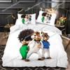 3D Printed Anime Chipmunks Alvin Bedding Set Boys Girls Twin Queen Size Duvet Cover Pillowcase Bed Kids Adult Home Textileextile