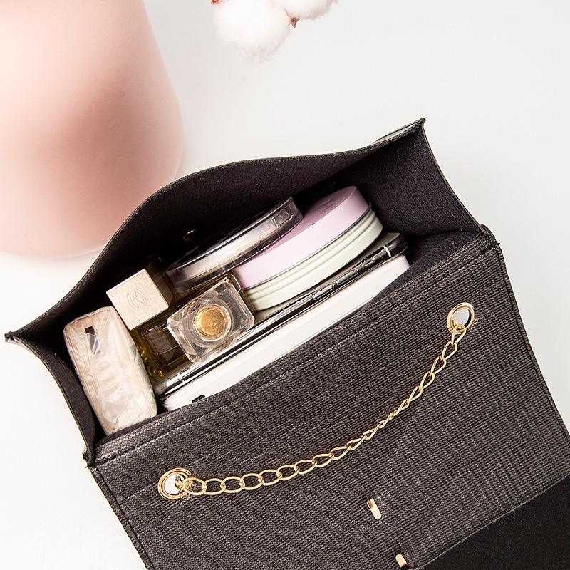 Tassel small square bag women's bag small bag women's embroidery chain bag diamond messenger bag