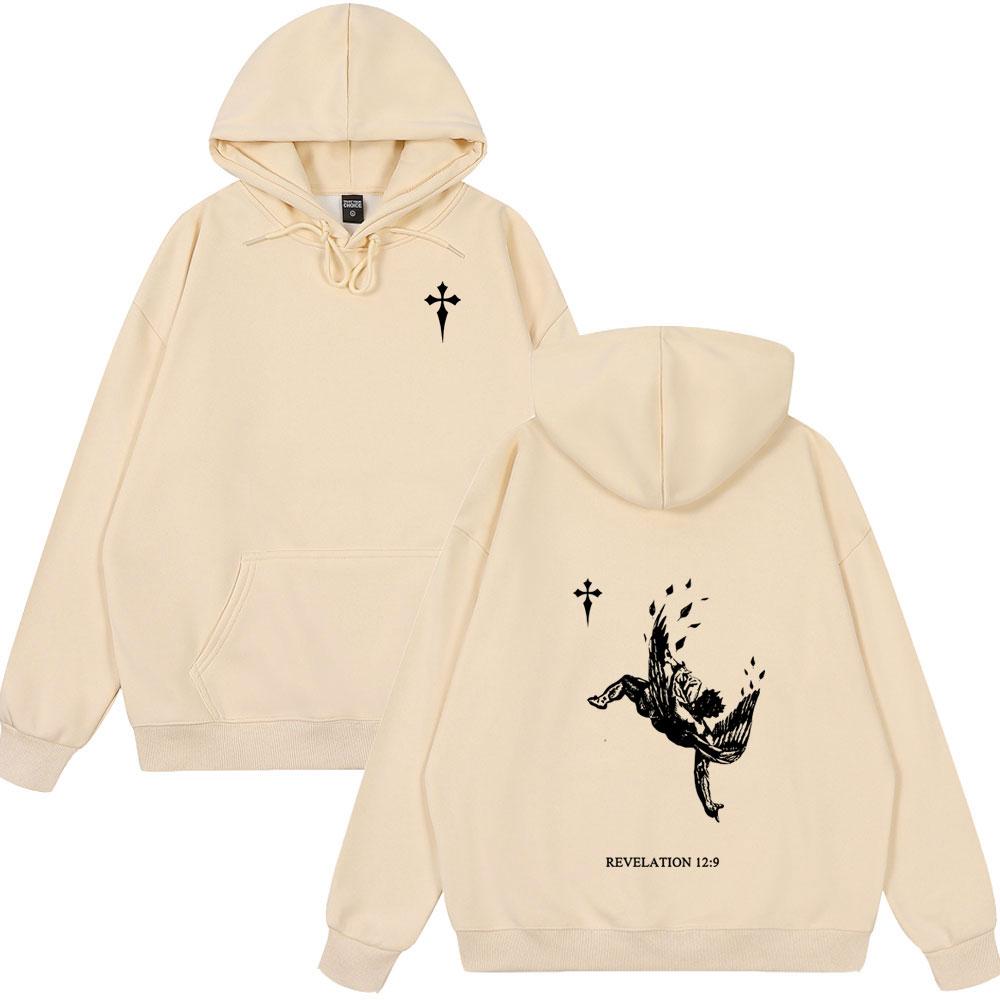 Vintage Tops Jesus Christian Bible Verse Wear Men's Women Clothing Fashion Casual Oversized Style Long Sleeves Couple Clothing