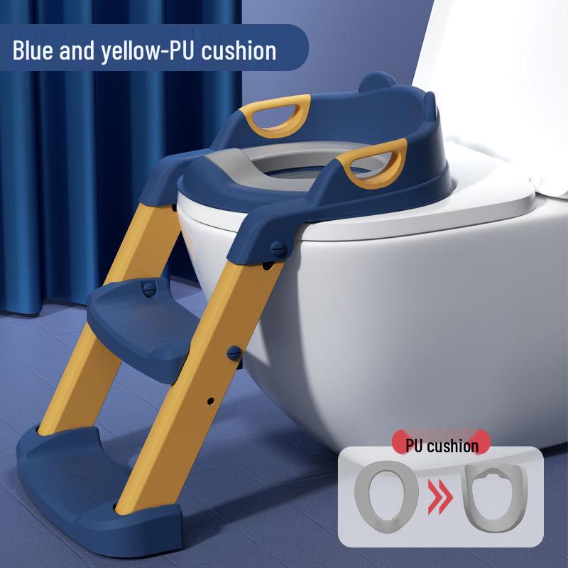 Children's Toilet Training Seat with Ladder and Footstool