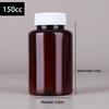 Clear Plastic Wide-Mouth Bottle for Liquid/Solid/Powder Storage, Bead Organizer, Medicine Container, 30ml.