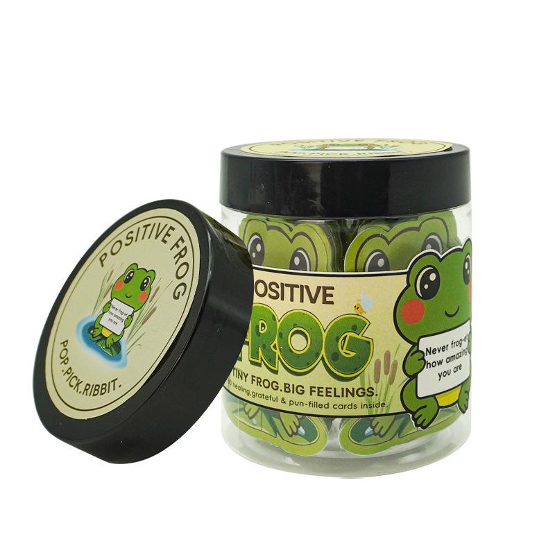

Creative Positive Frog Jar: 60 Fun Affirmation Cards for New Year s Emotional Support